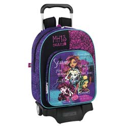 Sac a dos trolley à roulettes Monster High 