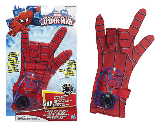 Déguisement Spiderman : gants