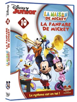 Maison de mickey n°10 - La fanfare de Mickey