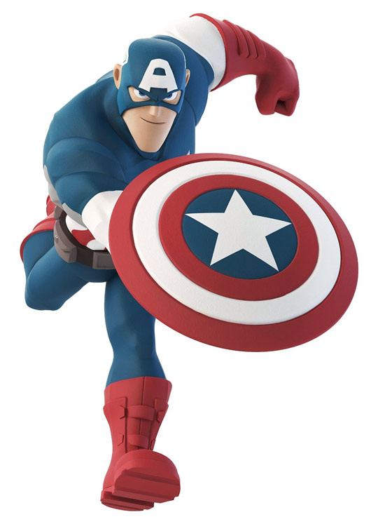 Figurine  Disney Infinity - 2.0 Captain America