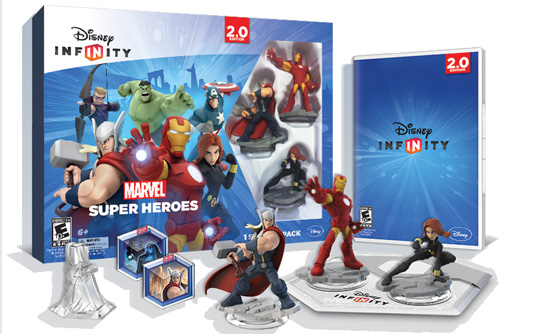 pack de demarrage disney infinity 2.0 super heroes Marvel