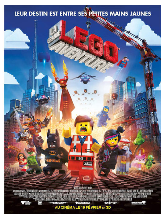 Divertissement Musique & vidéo LEGO Musique & vidéo DVD blu-ray film la grande aventure Lego 