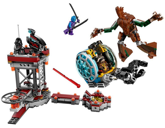 Lego  La mission d'évasion - Contenu coffret