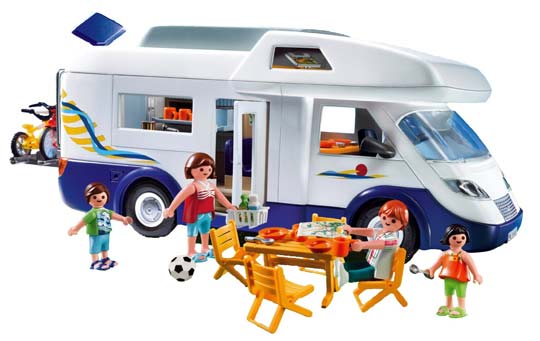 Playmobil - Grand caming-car familial