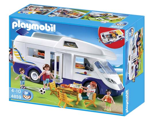Playmobil - grand camping car familial -4859 