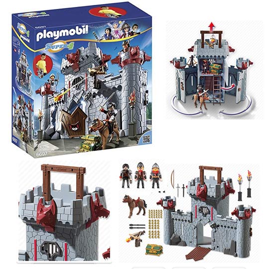 Playmobil N° 6697 - Citadelle transportable du Baron Noir