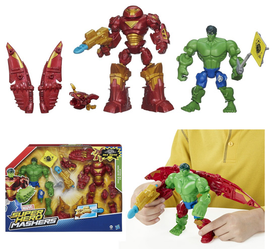 Super Hero Mashers - Hulk et Iron Man