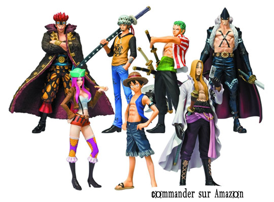 One piece pack 8 figurines