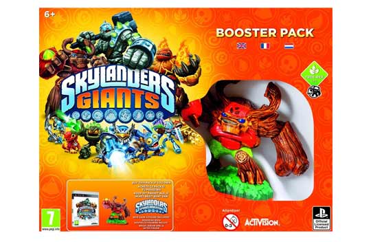 Skylanders Giants booster pack